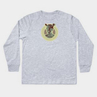 Hermes III - Vintage Variant Kids Long Sleeve T-Shirt